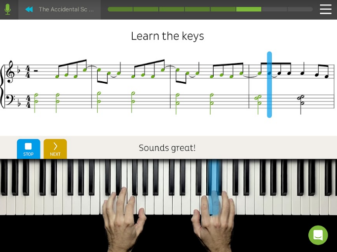 Skoove makes it easy to learn the piano online, in your own time