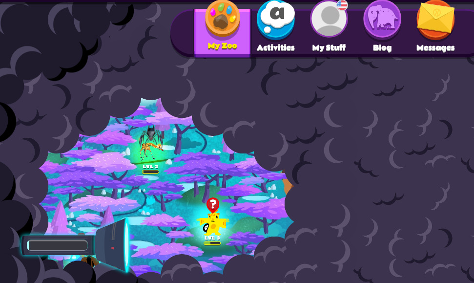 Screenshot of Night Zookeeper map