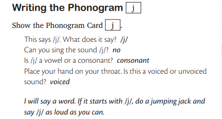 screenshot of logic of english phonogram work