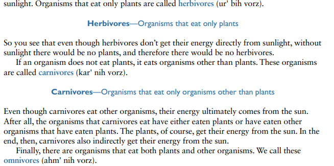 screenshot of apologia biology 3rd edition showing its casual tone and style