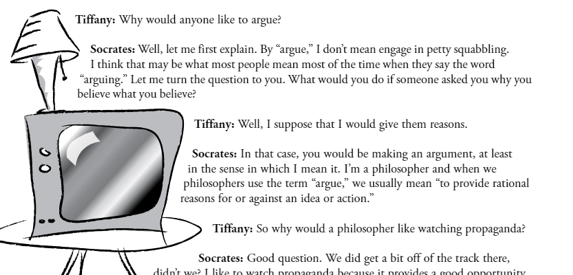 picture of socratic dialogue in the art of argument