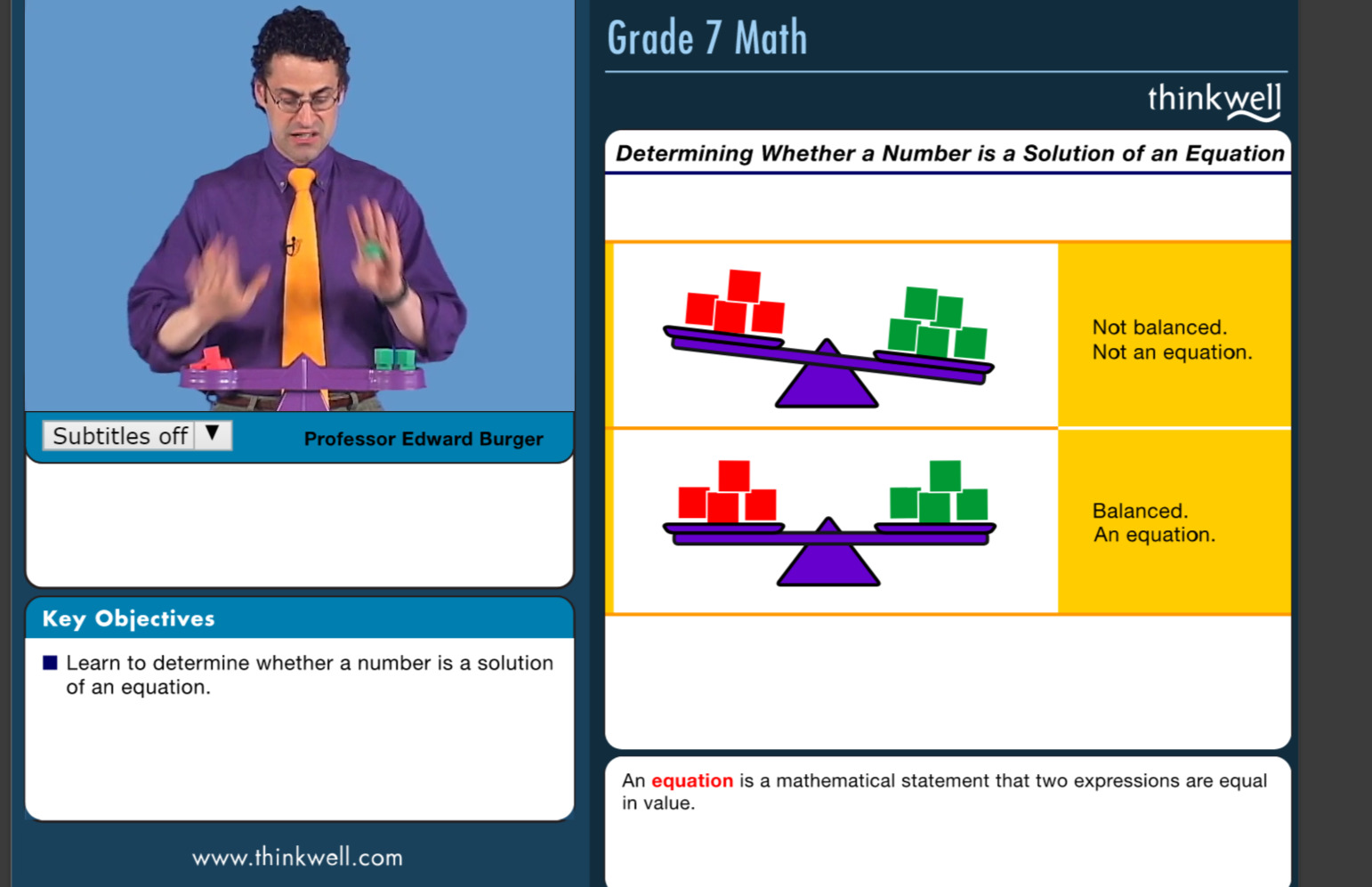 Thinkwell Math Review - The Smarter Learning Guide