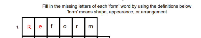 example of filled in stair step puzzle