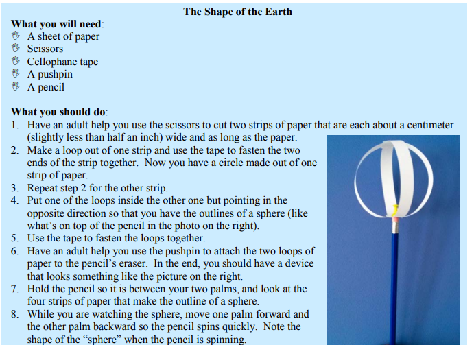 screenshot of an in lesson activity in science in the age of reason from berean builders