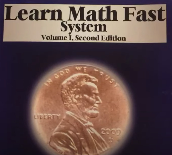 picture of the learn math fast volume 1 cover