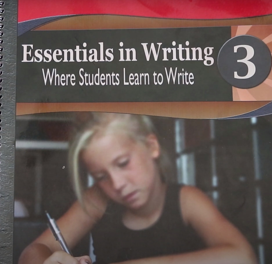 picture of essentials in writing book cover