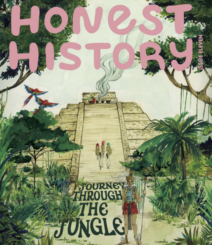 picture of the cover of an honest history magazine