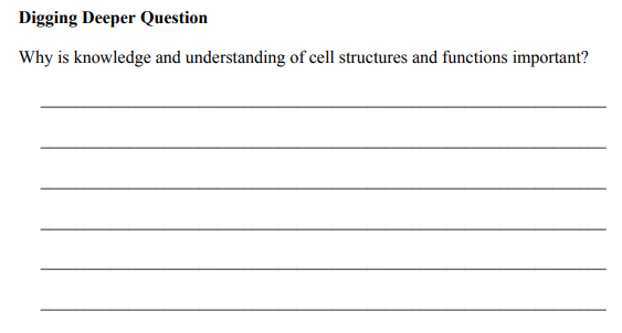 example of critical thinking question in lyrical learning life science curriculum