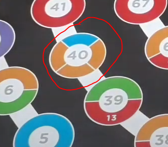 picture of prime climb composite number showing color coding