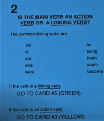 picture of larger clue cards found in winston grammar