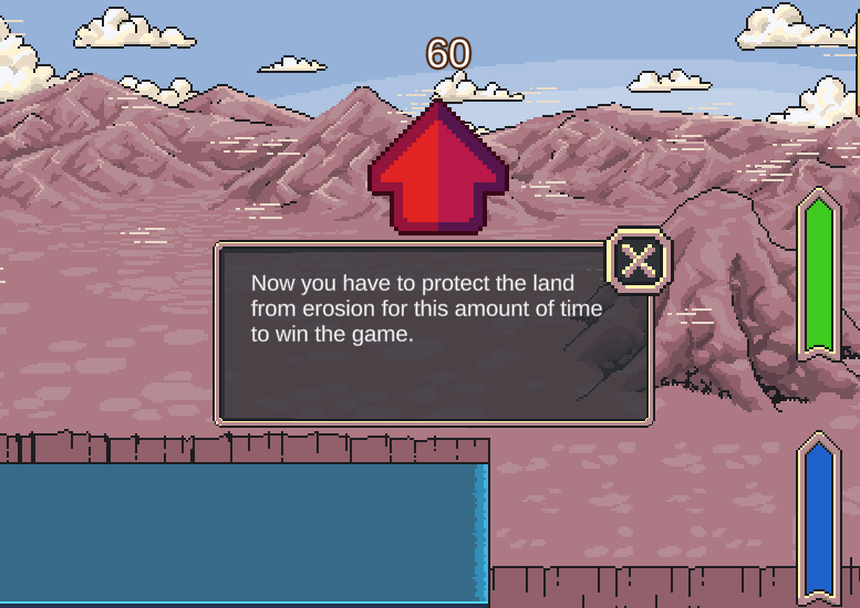 screenshot of game play in legends of learning