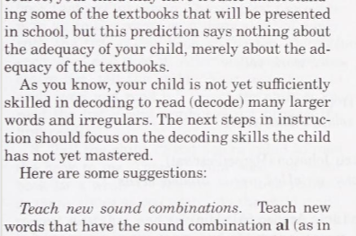 picture showing that teach your child to read in 100 easy lessons is not a complete phonics program 