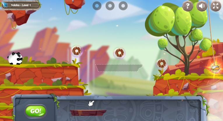 screenshot of nomnom game in vocabclass